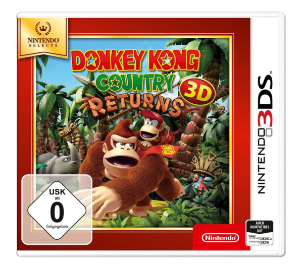 Donkey Kong Country Returns 3D (Nintendo Selects) (EU) (OVP) (neu) - Nintendo 3DS