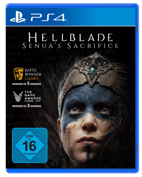 Hellblade Senuas Sacrifice (mit Pappschuber) (EU) (OVP) (neu) - PlayStation 4 (PS4)