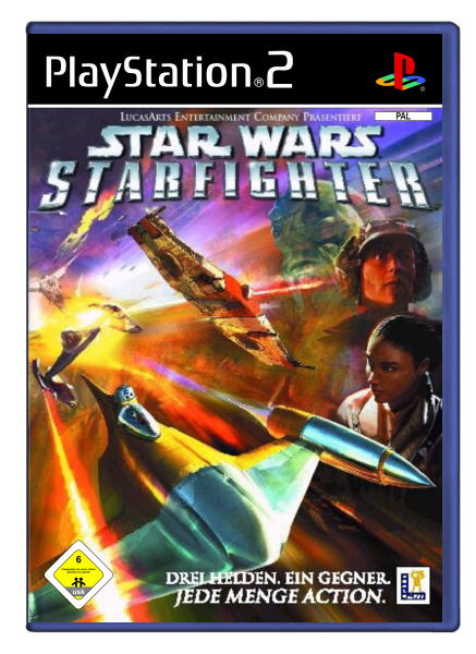 Star Wars Starfighter (EU) (OVP) (sehr guter Zustand) - PlayStation 2 (PS2)
