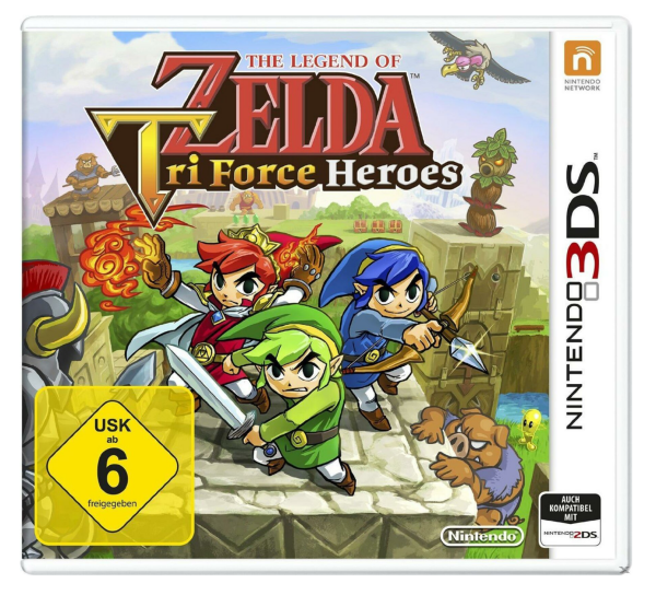 Legend of Zelda – Triforce Heroes (EU) (OVP) (neu) - Nintendo 3DS