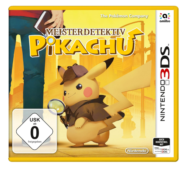 Meisterdetektiv Pikachu (Pokemon, Spiel zum Film) (EU) (OVP) (sehr guter Zustand) - Nintendo 3DS