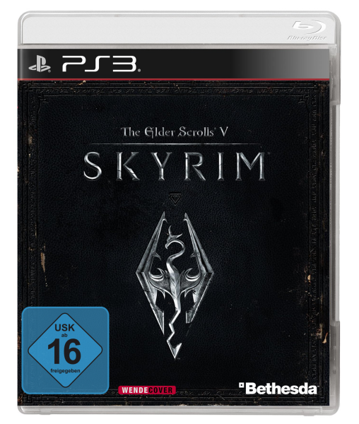 Elder Scrolls V: Skyrim (mit Anl. & Karte / Map) (EU) (complet) (très bon état) - PlayStation 3 (PS3)