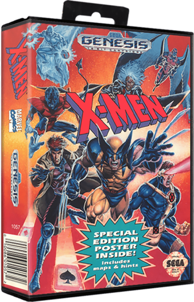 X-Men (US) (CIB) (very good condition) - Sega Mega Drive