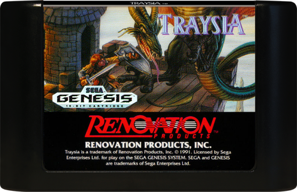 Traysia (US) (lose) (sehr guter Zustand) - Sega Mega Drive / Genesis