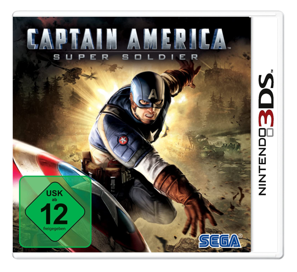 Captain America (EU) (OVP) (sehr guter Zustand) - Nintendo 3DS