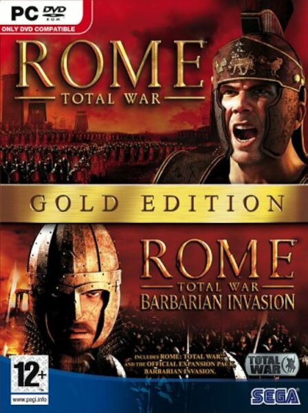 Rome Total War Gold Editiom (EU) (OVP) (sehr gut) - PC Big Box