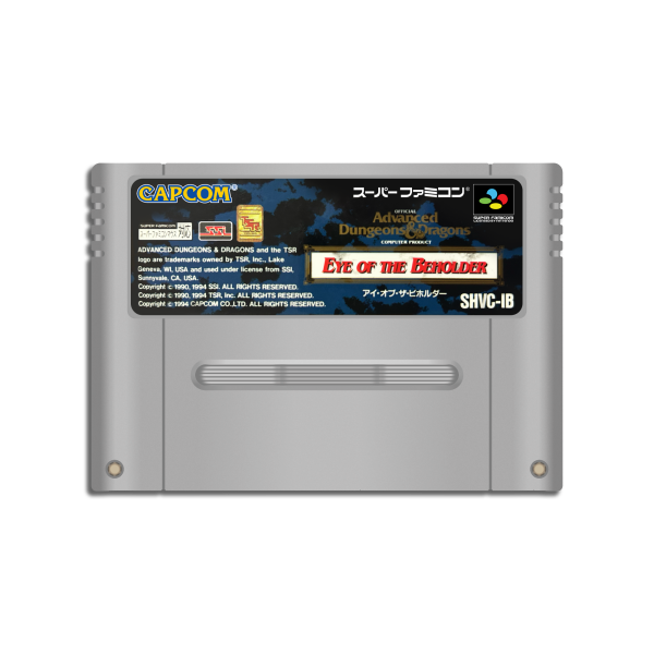 Advanced Dungeons and Dragons: Eye of The Beholder (SHVC-IB) (JP) (loose) (very good condition) - Super Nintendo (SNES)