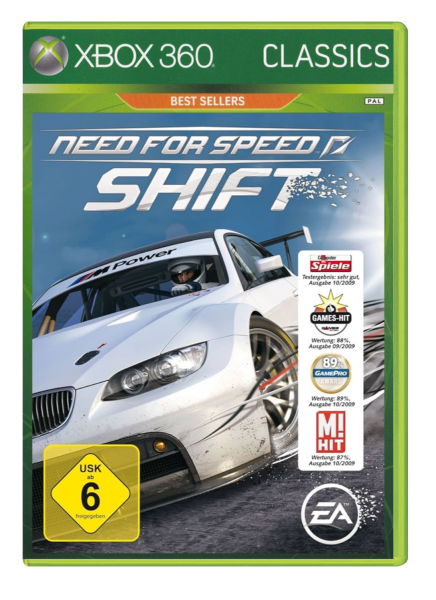 Need for Speed Shift (EU) (Classics) (CIB) (new) - Xbox 360