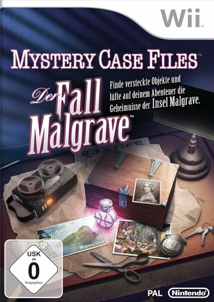 Mystery Case Files: Der Fall Malgrave (EU) (CIB) (very good condition) - Nintendo Wii