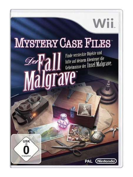 Mystery Case Files: Der Fall Malgrave (EU) (CIB) (very good condition) - Nintendo Wii