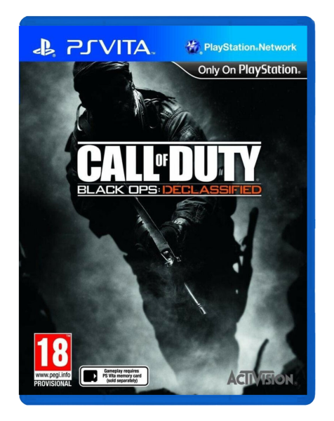Call of Duty Black Ops Declassified (EU) (PEGI) (CIB) (acceptable) - PS Vita