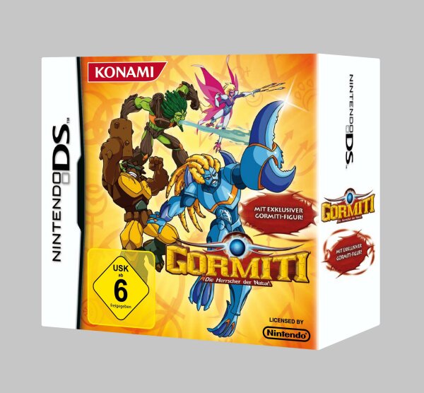 Gormiti - Die Herrscher der Natur! (EU) (ohne Figur) (OVP) (sehr guter Zustand) - Nintendo DS