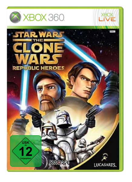 Star Wars The Clone Wars: Republic Heroes (EU) (OVP) (neuwertiger Sammlerzustand) - Xbox 360