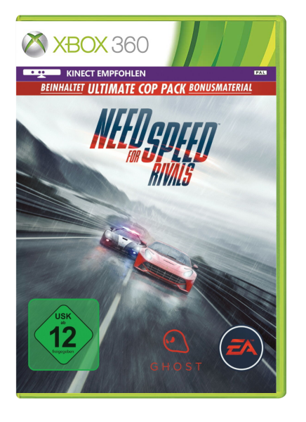 Need for Speed Rivals (EU) (Ultimate Cop Pack) (CIB) (acceptable) - Xbox 360