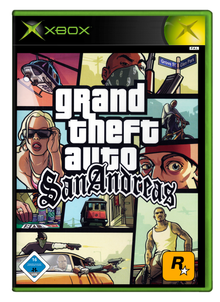 Grand Theft Auto: San Andreas (EU) (CIB) (mint condition) - Xbox