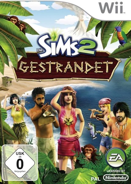 Die Sims 2 Gestrandet (EU) (OVP) (gebraucht) - Nintendo Wii