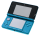 Nintendo 3DS Konsole ("Aqua Blue", Blau) (EU) (CTR-S-EUR) (lose) (sehr guter Zustand) - Nintendo 3DS