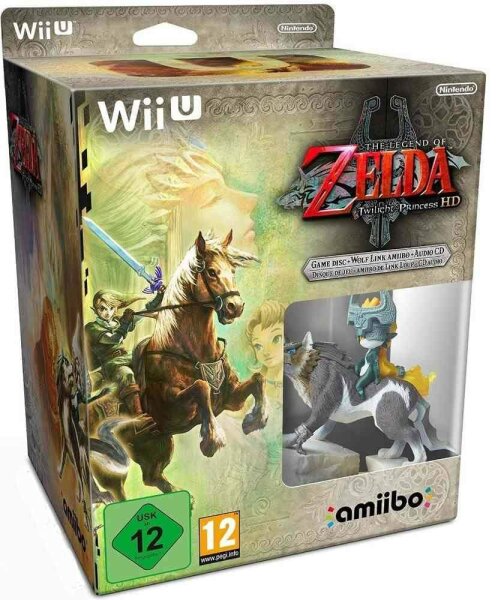 The Legend of Zelda: Twilight Princess HD (EU) (+Amiibo +Audio CD Special Limited Deluxe Edition) (OVP) (sehr guter Zustand) - Nintendo Wii U