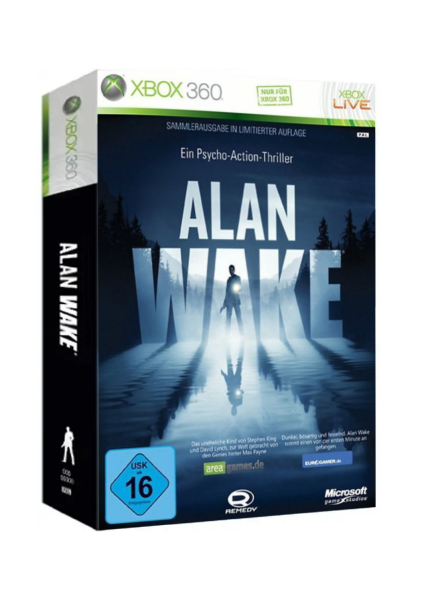 Alan Wake (EU) (Collectors Edition) (CIB) (very good condition) - Xbox 360