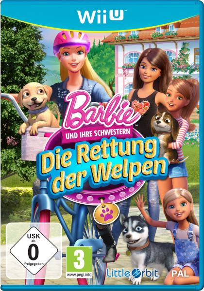 Barbie und ihre Schwestern: Die Rettung der Welpen (EU) (OVP) (sehr guter Zustand) - Nintendo Wii U