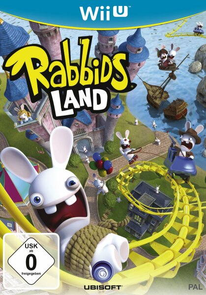 Rabbids Land (EU) (OVP) (neuwertiger Sammlerzustand) - Nintendo Wii U