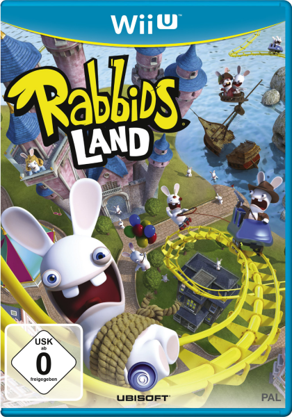 Rabbids Land (EU) (OVP) (neuwertiger Sammlerzustand) - Nintendo Wii U