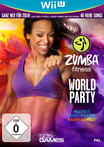 Zumba Fitness: World Party (EU) (OVP) (sehr guter Zustand) - Nintendo Wii U