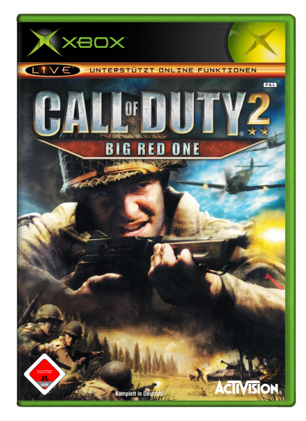 Call of Duty 2: Big Red One (EU) (CIB) (very good condition) - Xbox