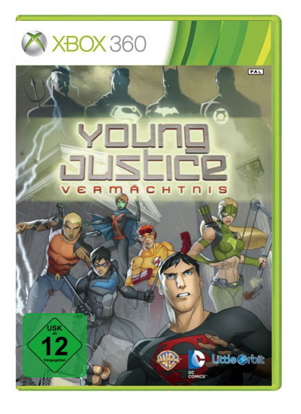 Young Justice Legacy (EU) (CIB) (mint condition) - Xbox 360