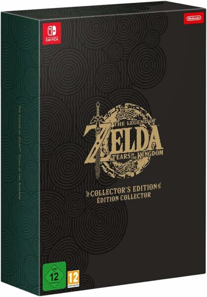 The Legend of Zelda: Tears of the Kingdom (EU) (Collectors Edition, no Outer Cardboard) (CIB) (mint condition) - Nintendo Switch