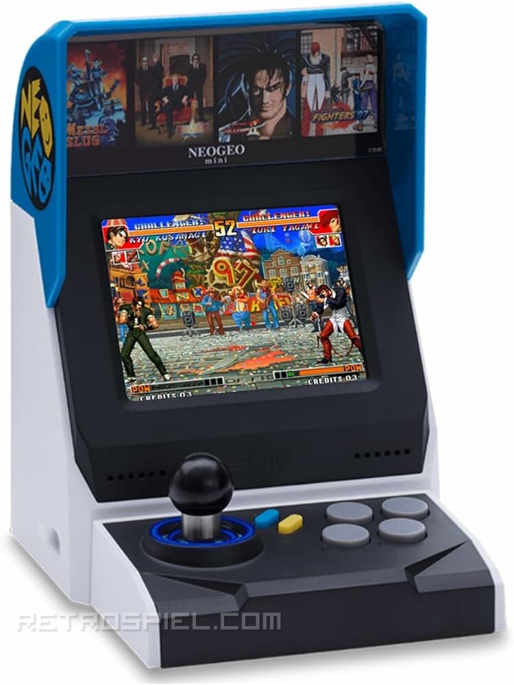 Console SNK NEOGEO Mini HD - 40 Jeux Intégrés - Région Free - NEUVE