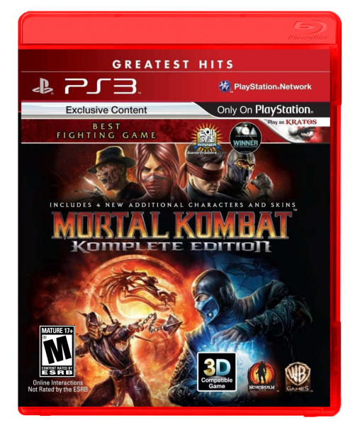 Mortal Kombat: Komplete Edition (US) (complet) (très bon état) - PlayStation 3 (PS3)
