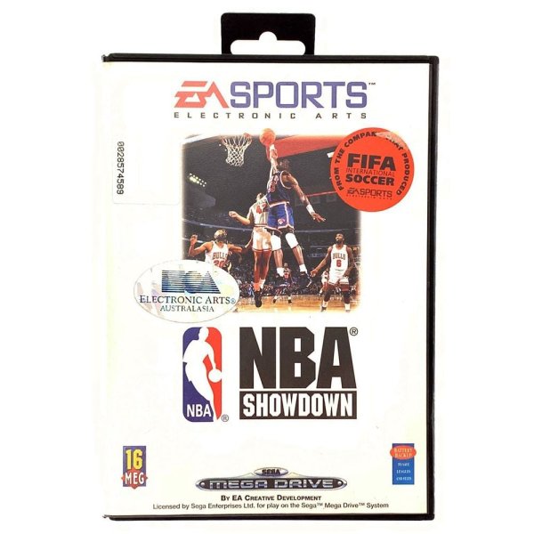 NBA Showdown (EU) (OVP) (neuwertiger Sammlerzustand) - Sega Mega Drive