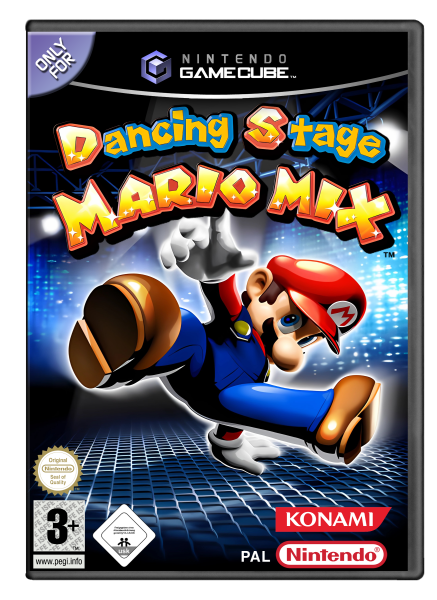 Dancing Stage Mario Mix (EU) (incl. Tanzmatte / Action Pad) (OVP) (neuwertiger Sammlerzustand) - Nintendo Game Cube