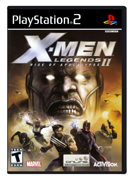 X-Men Legends II: Rise of Apocalypse (US) (sans notice) (très bon état) - PlayStation 2 (PS2)
