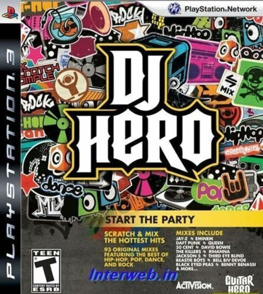 DJ Hero (Game ONLY) (EU) (CIB) (very good condition) - PlayStation 3 (PS3)