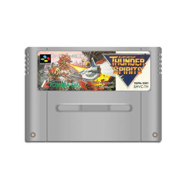 Thunder Spirits (SHVC-TH) (JP) (loose) (very good) - Super Nintendo (SNES)