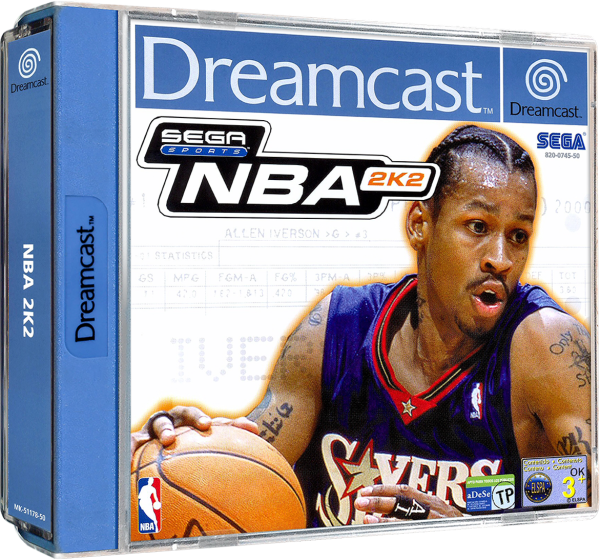 NBA 2K2 (EU) (complet) (comme neuf) - Sega Dreamcast