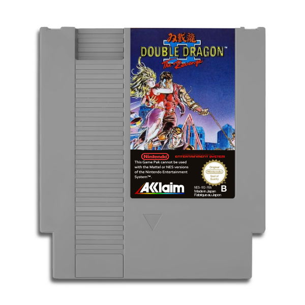 Double Dragon II – The Revenge (FRA) (EU) (lose) (sehr guter Zustand) - Nintendo Entertainment System (NES)