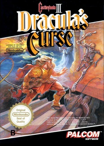 Castlevania III - Draculas Curse (EU) (OVP) (neuwertiger Sammlerzustand) - Nintendo Entertainment System (NES)