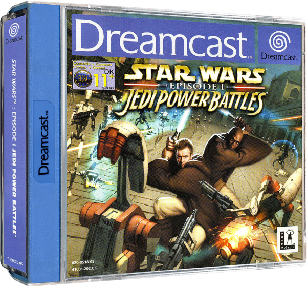 Star Wars Episode 1 - Jedi Power Battles (EU) (OVP) (neuwertiger Sammlerzustand) - Sega Dreamcast