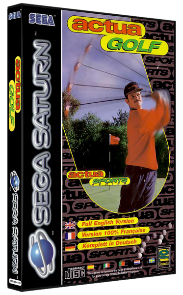 Actua Golf (EU) (OVP) (sehr guter Zustand) - Sega Saturn