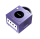 Nintendo GameCube Konsole DOL-001 ("Indigo/Purple", Lila) inkl. original Controller, Netzteil, RGB-Scart-Kabel (EU) (lose) (sehr guter Zustand) - Nintendo GameCube