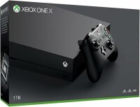 Xbox One X (Schwarz) (1TB) inkl. Controller & Kabel...