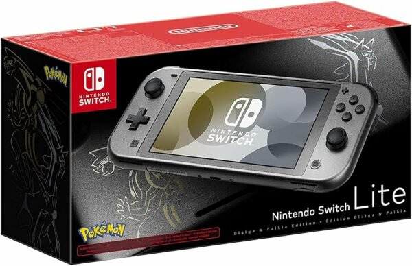 Nintendo Switch Lite (Dialga & Palkia Edition) (EU) (OVP) (sehr guter Zustand) - Nintendo Switch