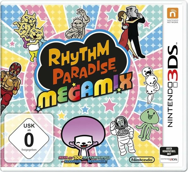 Rhythm Paradise Megamix (EU) (OVP) (sehr guter Zustand) - Nintendo 3DS
