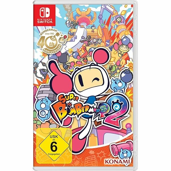 Super Bomberman R 2 (EU) (OVP) (sehr guter Zustand) - Nintendo Switch