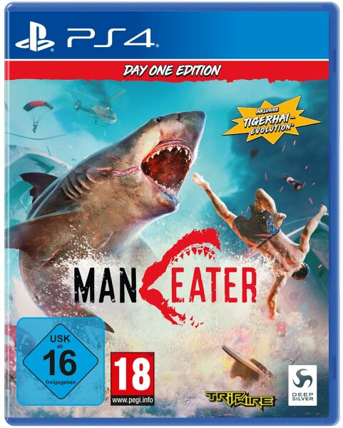 ManEater (Day One Edition) (EU) (OVP) (sehr guter Zustand) - PlayStation 4 (PS4)