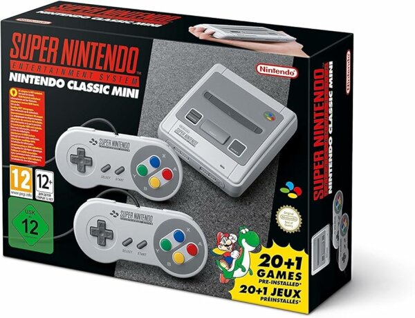 SNES Classic Mini Console incl. Controller & HDMI cable (EU) (CIB) (very good condition) - Super Nintendo (SNES)