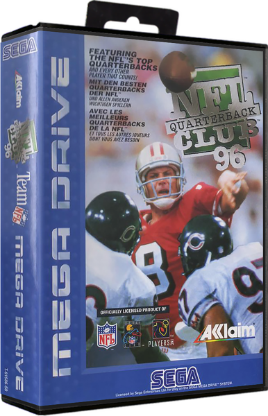 NFL Quarterback Club 96 (EU) (CIB) (very good condition) - Sega Mega Drive